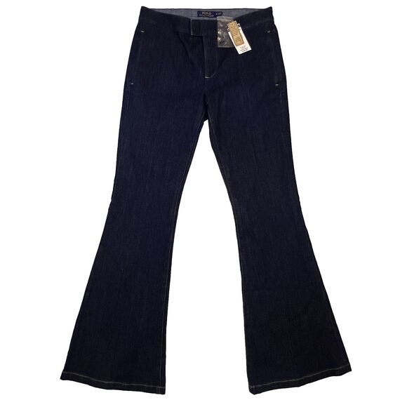 Polo Ralph Lauren Denim - NEW WITH TAGS Polo Ralph Lauren Flare Jeans Bell Bottom Women's Size 4 Dark Wash